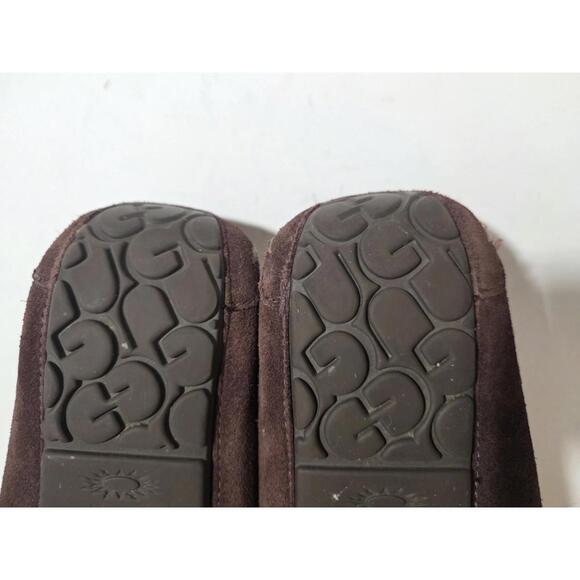 UGG Men's Olsen Slippers Espresso Brown House Shoes Moccasins indoor outdoor 11 - Picture 12 of 16
